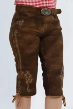 Delicate Embroidered Women Long Lederhosen k