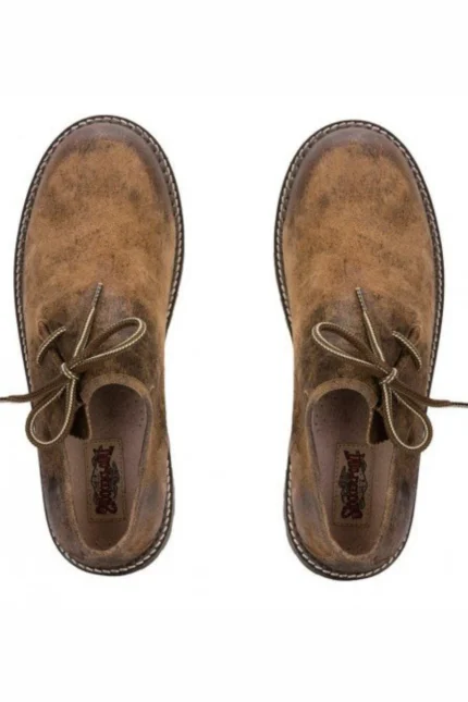 German Lederhosen Shoes for Men Clean Brown g