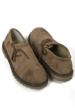 Mens Lederhosen Luxe Bavarian Brown Shoes h